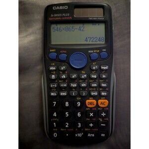 fx-300ES Plus Calculator Working, Turns On